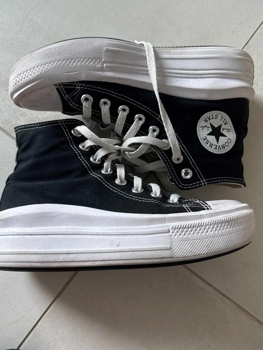 Converse Kids Black and White High-Top Sneakers